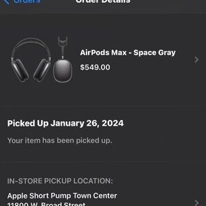 Apple AirPods Max - Dark Gray